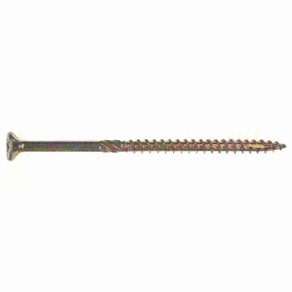 Saberdrive #10, Torx Drive, Wood Screw, Zinc Yellow Steel, 1000 PK 09341 - main